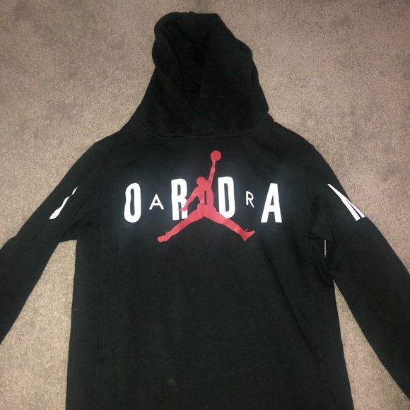 black jordans hoodie